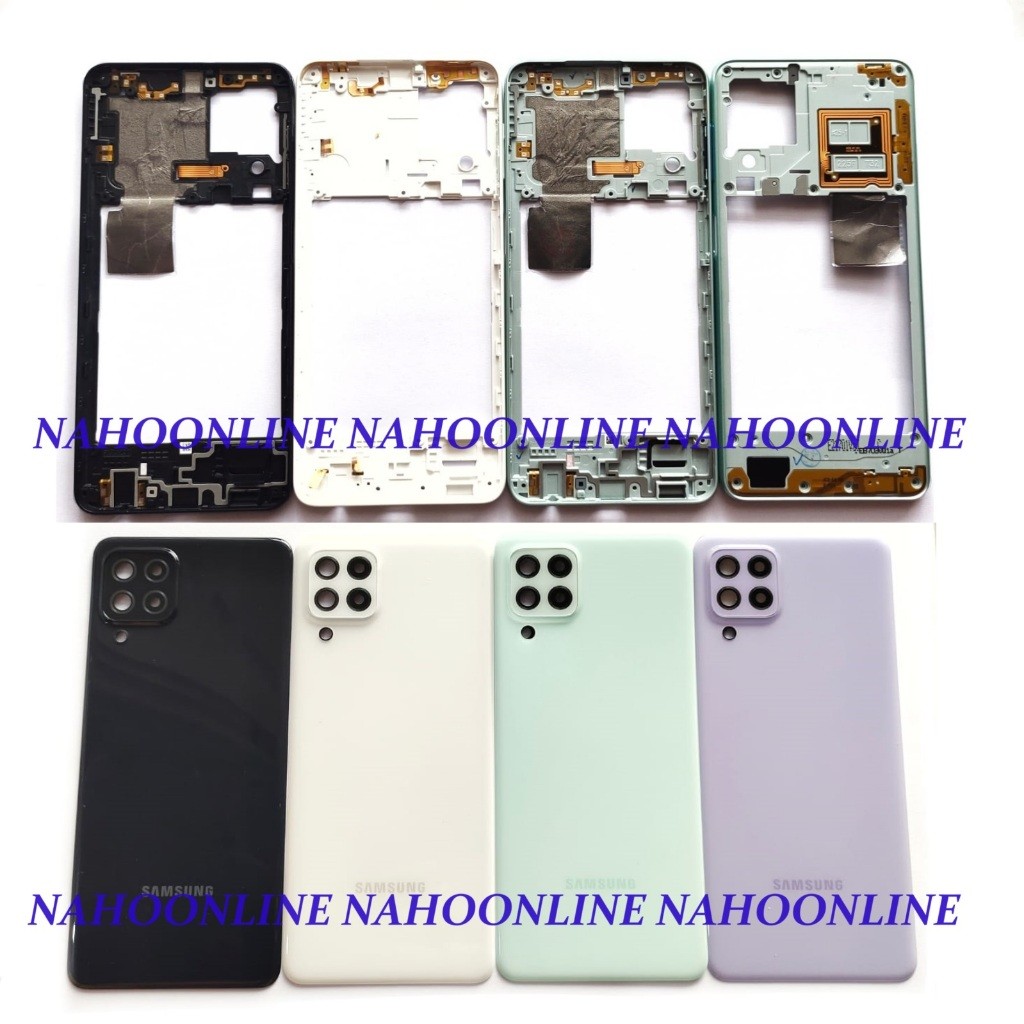 BACK CASING + TULANG BAZEL CASING HOUSING FULLSET SAMSUNG A22 4G A225F