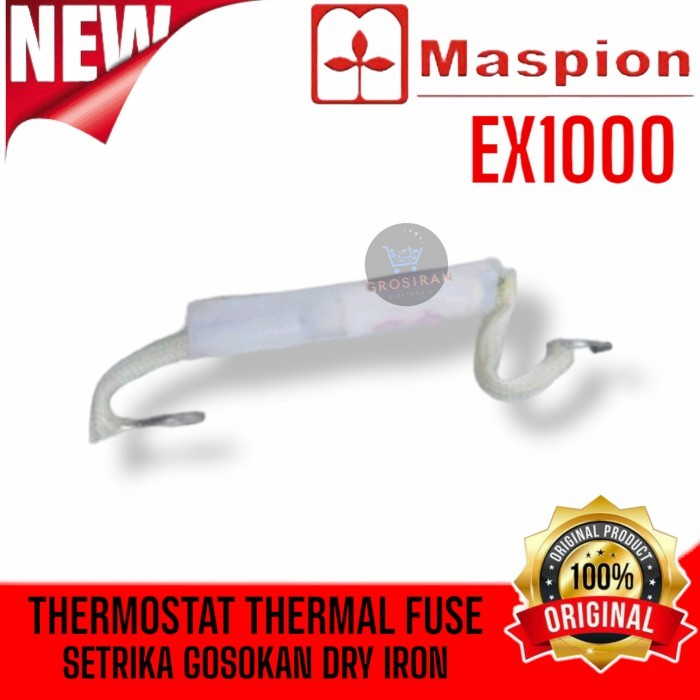 THERMOFUSE THERMAL FUSE 230°C SETRIKA MASPION EX1000 / HA125 GOSOKAN SETERIKA MASPION EX 1000 / HA 1