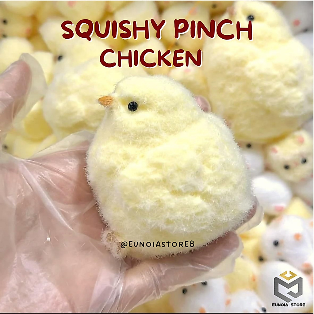 Squishy Ayam Jumbo Pinch Squishy Lembut Pencet Lucu