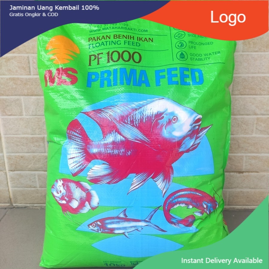 PF 1000 / PAKAN PELET BENIH IKAN FLOATING PF 1000 10KG