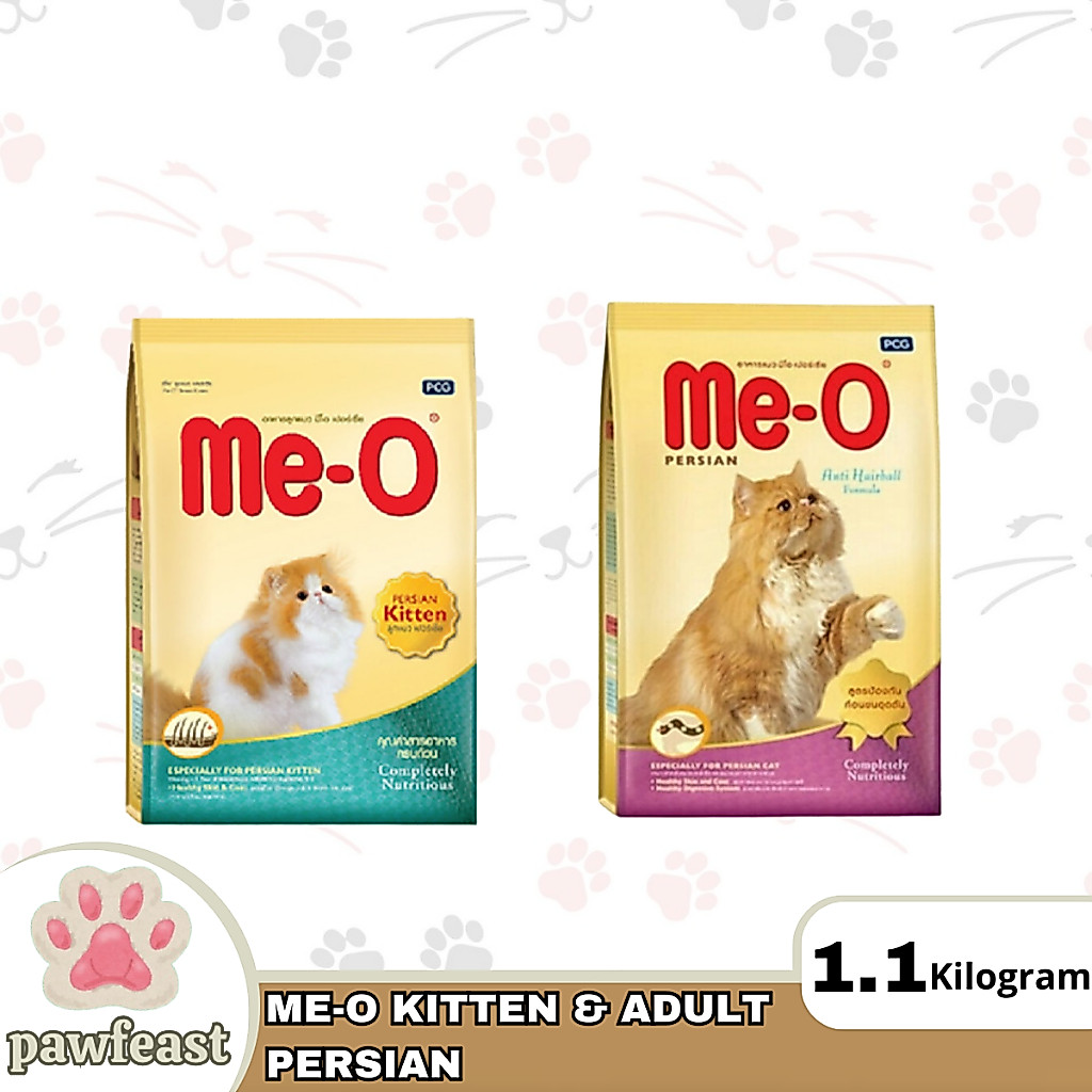 Meo Persian Kitten dan Adult 1.1 Kg / Meo Persian Adult / Meo Persian Kitten / Makanan Kering Persia