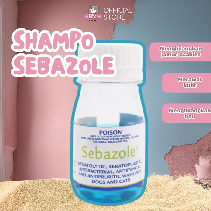 PROMO Shampoo Sebazole Anti Kutu dan Jamur Anabul - Sebazole