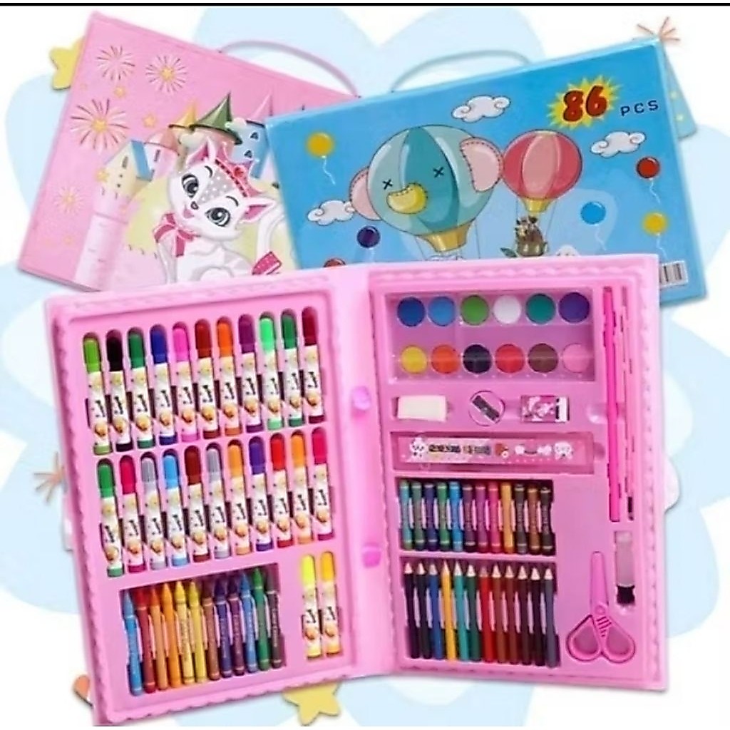 crayon art set  86pcs