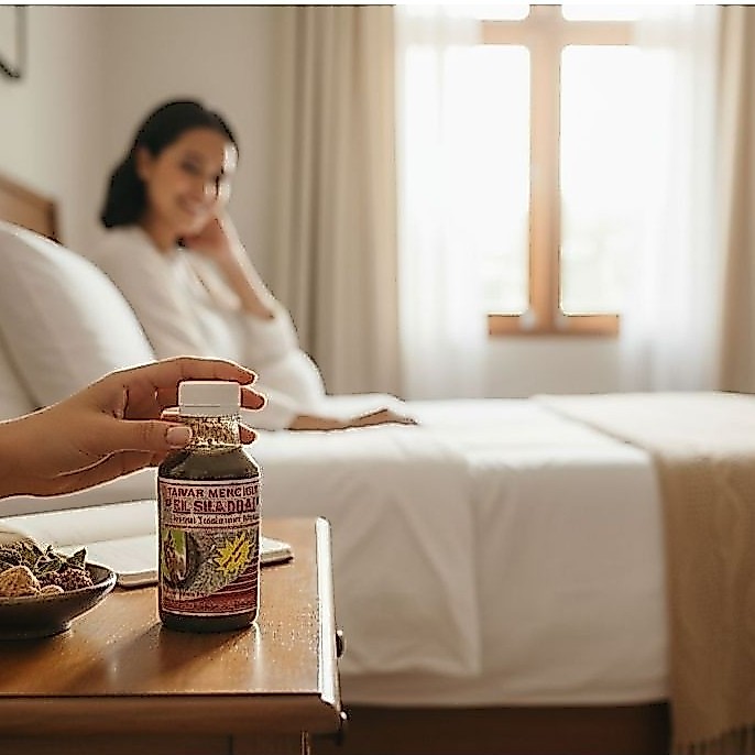 Teh Tawar Mencibut tradisional karo El Shaddai