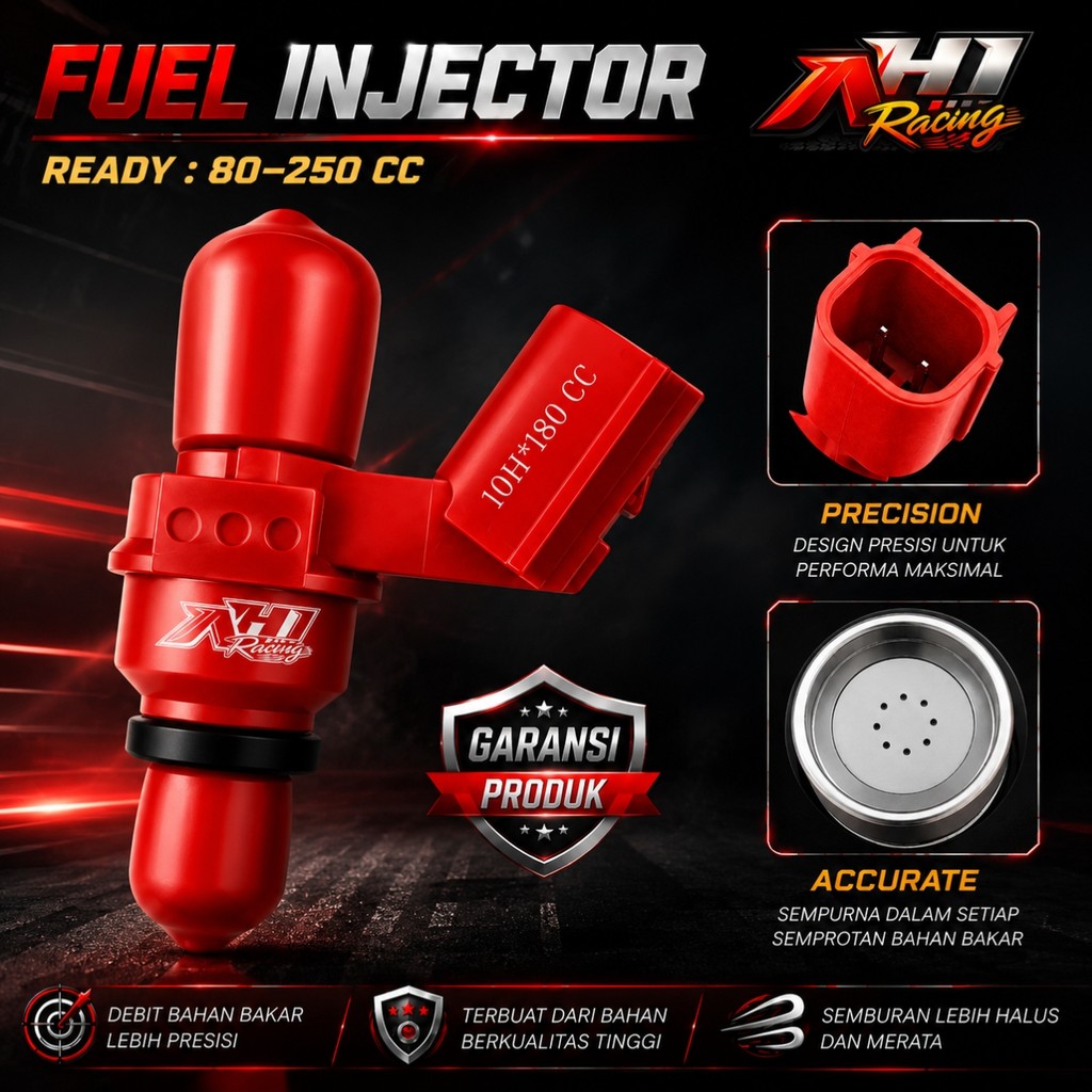 Injector Injektor AH1 Racing Beat Vario 110 125 150 160 Genio Scoopy CRF Stylo Sonic PCX ADV CB150 C