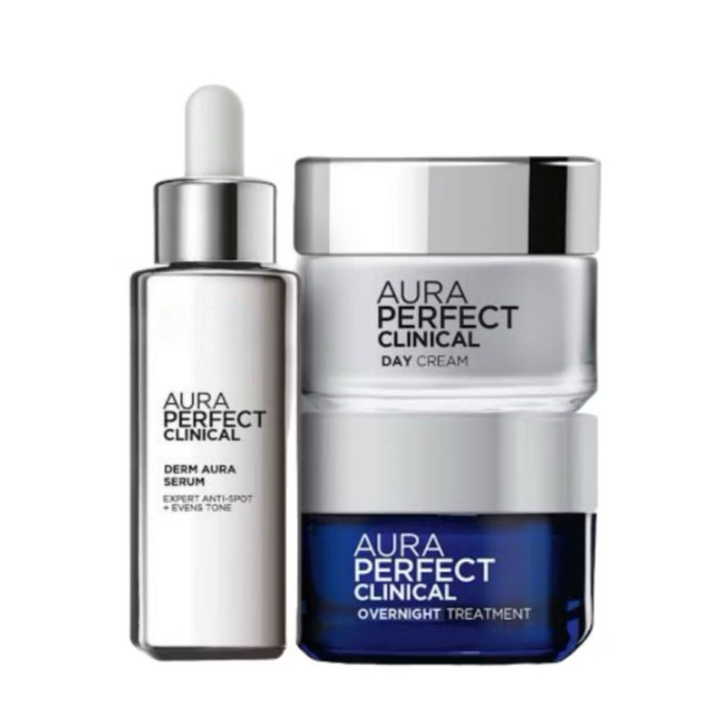 Aura Perfect | Clinical Day Cream | Night Cream | Serum 30ML | Cleanser