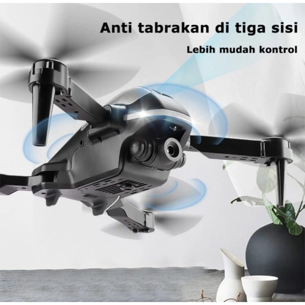 PROMO drone jarak jauh 10 km original- drone terbaru 2022 Drone F13 4K HD Dual Kamera WiFi FPV Lipat