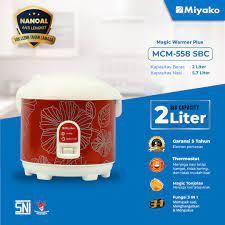 MAGIC COM MIYAKO 2 LITER RICE COOKER MIYAKO 2 LITER MCM-558SBC