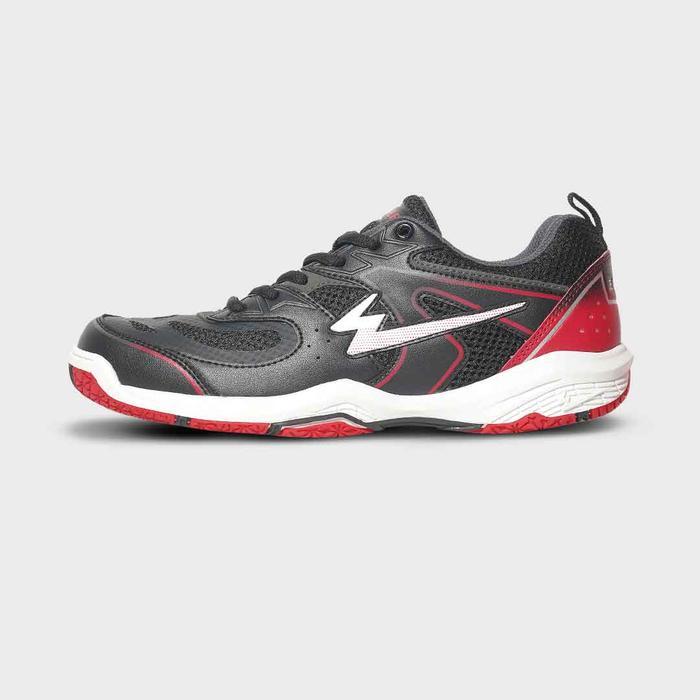 Eagle Sepatu Badminton Nexus - Badminton Shoes - HITAM/MERAH, 38