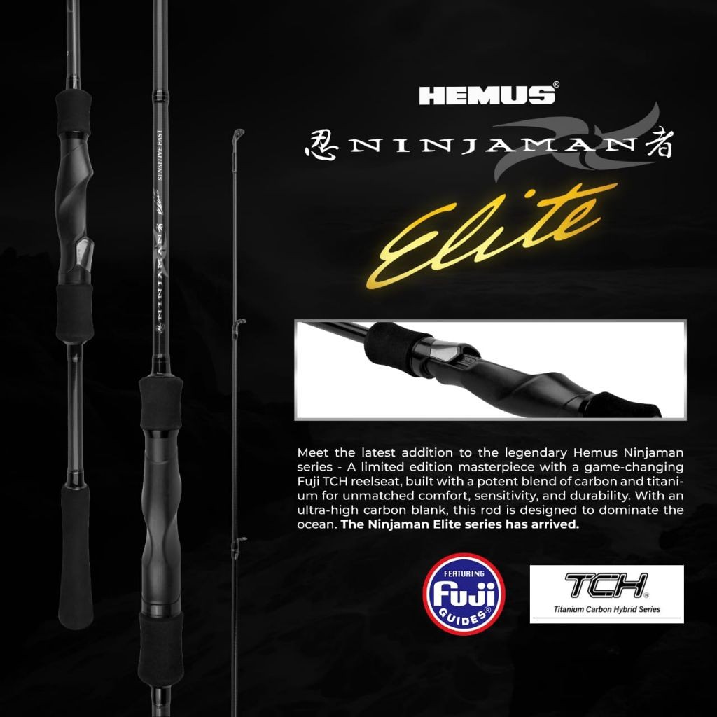 JORAN HEMUS  NINJAMAN ELITE TINTANIUM CARBON