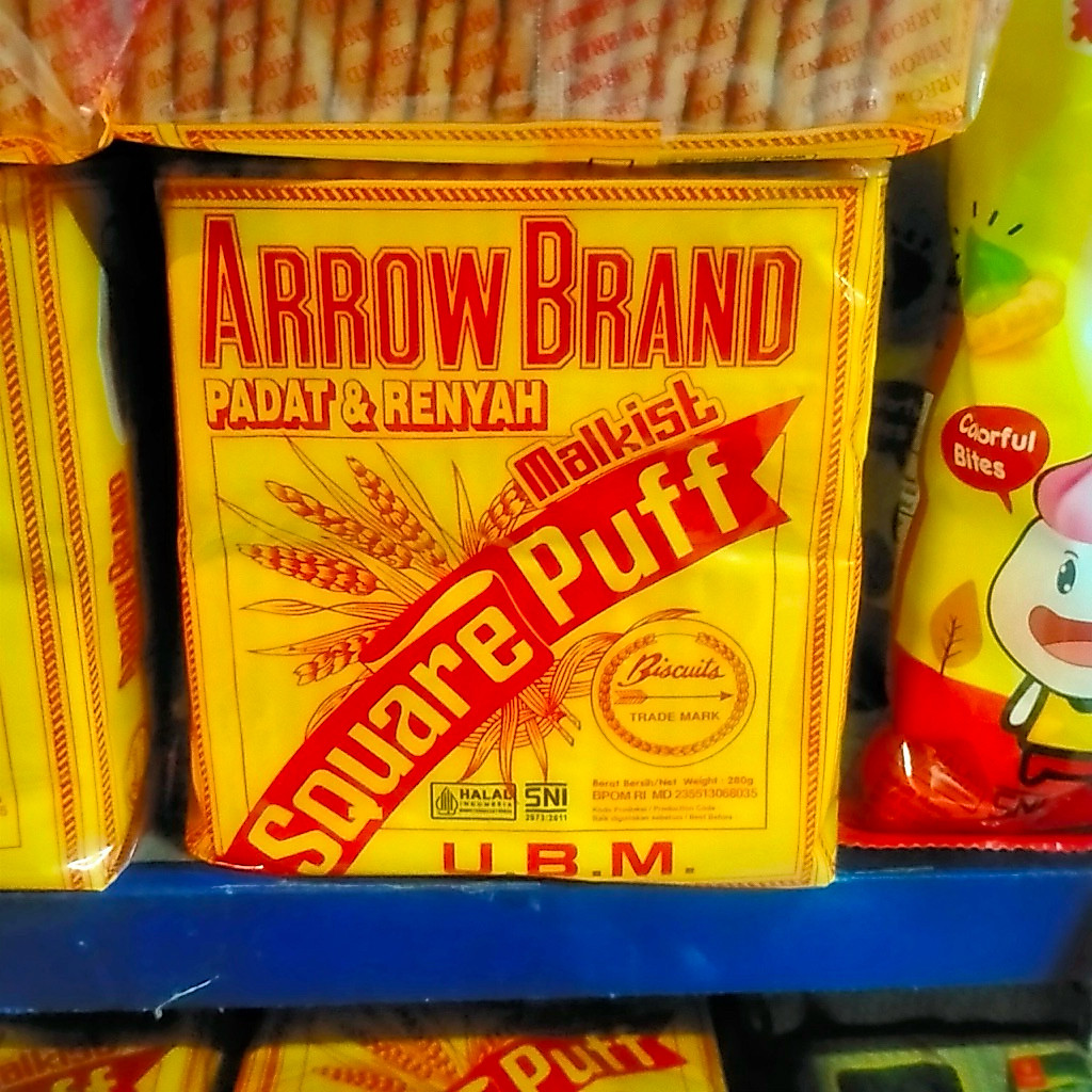 119.120 Gabin UBM Manis/UBM Arrow Brand Square Puff Manis 350 gr