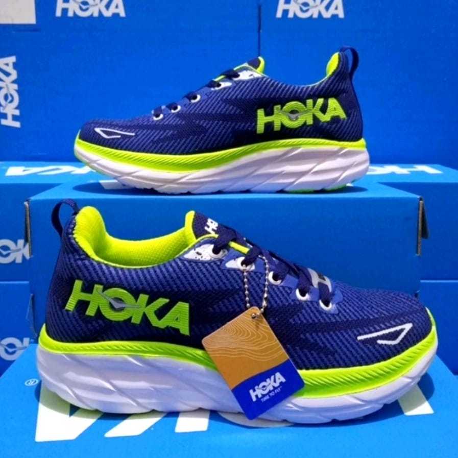 Sepatu Hoka Carbon X2 Runing Shoes Hoka Lari Olahraga Sneakers Pria Wanita/Terbaru