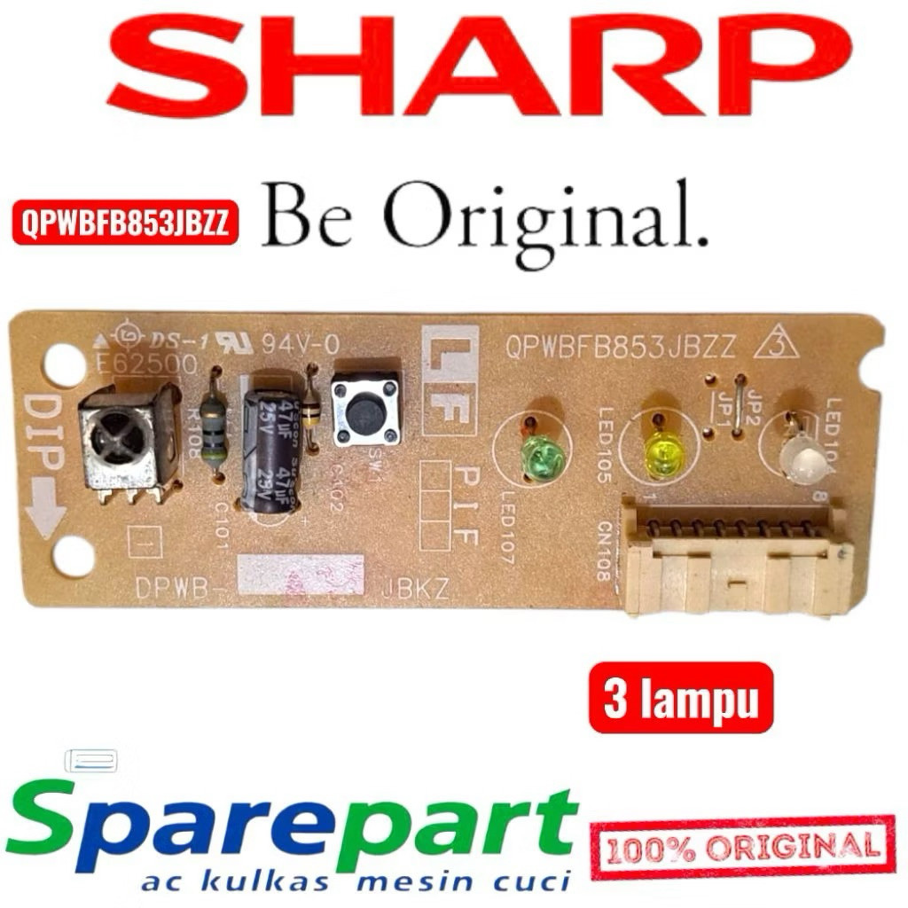 (Masa Kini) Sensor Remot AC SHARP AH-A5BEY AH-A7BEY AH-A9BEY Original NEW