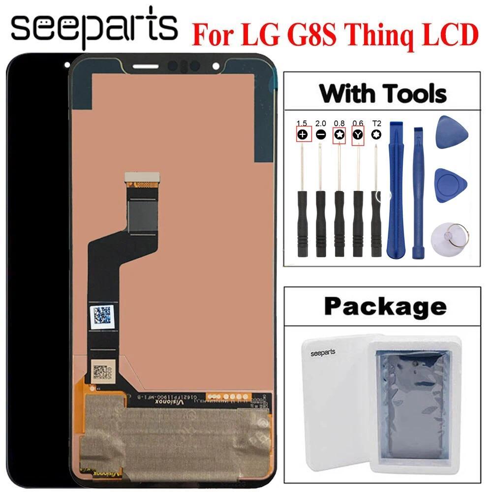 6.21" OLED For LG G8S ThinQ LMG810 LMG810EAW LCD Display Touch Screen Digitizer Assembly Replacement