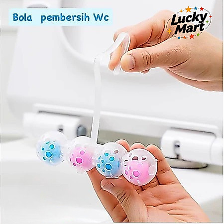 Kamper Toilet Ball Pewangi Toilet Kapur Barus Besar/Kamper Gantung Bentuk Bola/Kamper Toilet Ball