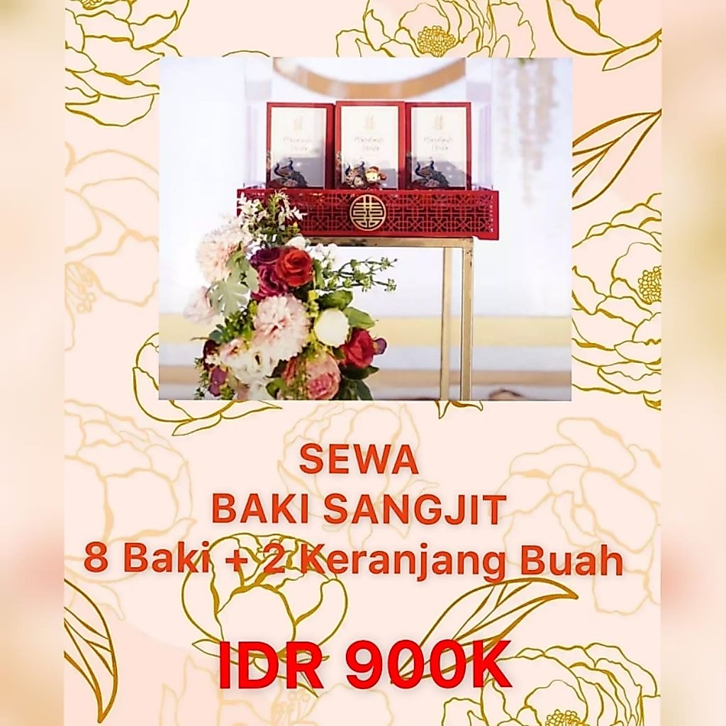 SEWA BAKI SANGJIT RENT BAKI SANGJIT TRAY SANGJIT BOX SANGJIT SESERAHAN SANGJIT