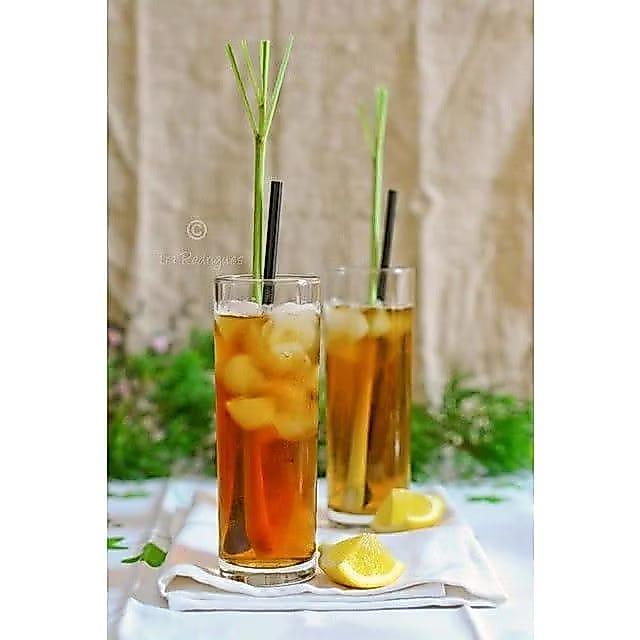 Ecolatte Lemongrass Teh Bubuk Minuman 1Kg Usaha Minuman Umkm Redy Stok