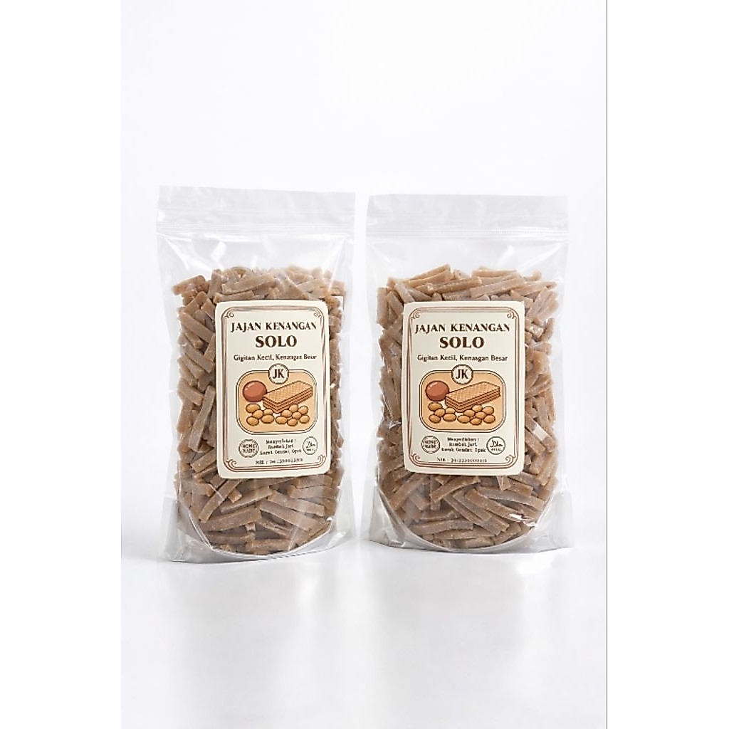 Kilua_Kitz07 Rambak Jari Mentah 1 Kg - Kerupuk Rambak Tradisional Renyah Gurih Khas Solo - Gratis