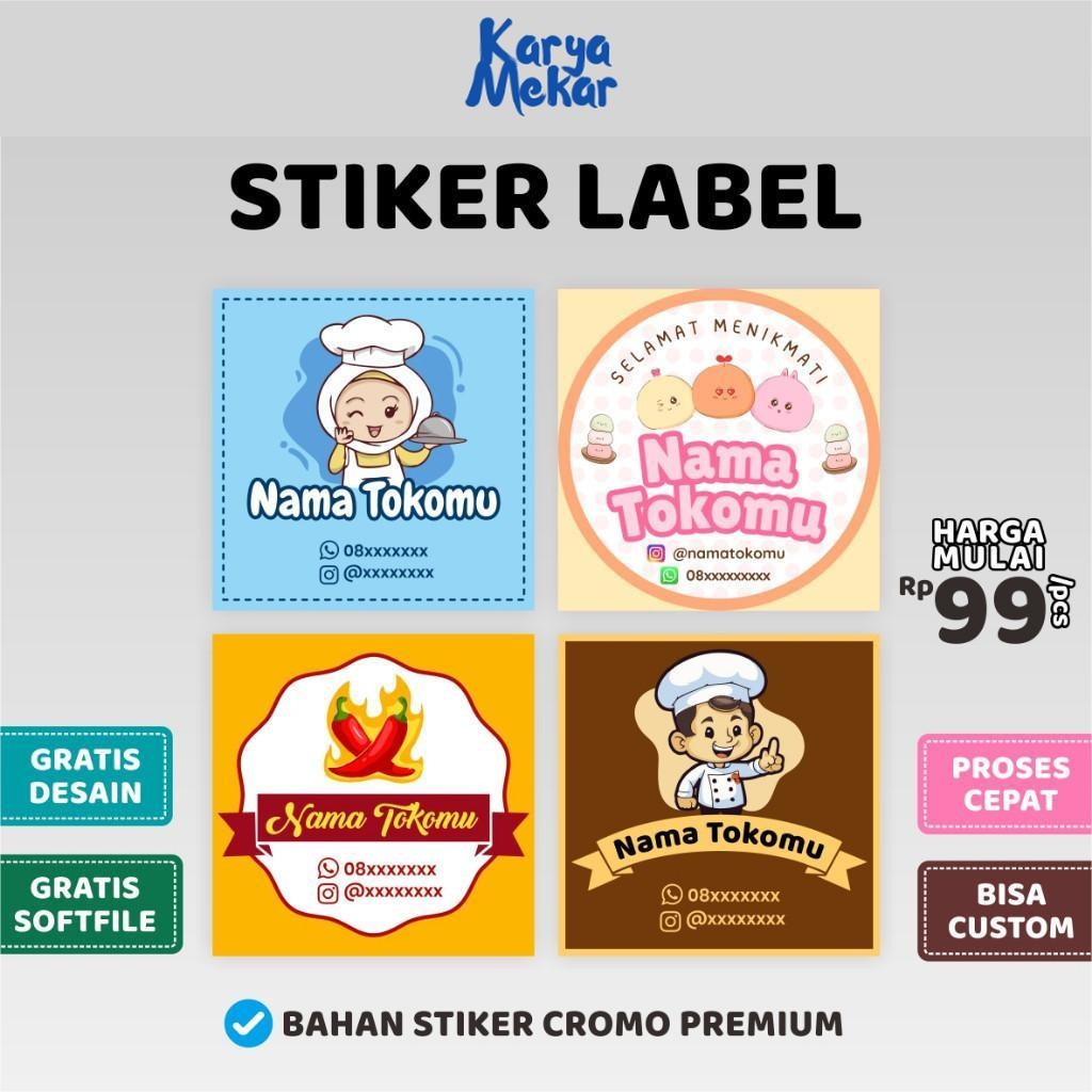 

[ISI 140pcs] STIKER / STICKER / STIKER LABEL / STICKER LABEL / LABEL / STIKER CUSTOM / STICKER CUSTOM / STIKER LABEL MAKANAN / STIKER LABEL OLSHOP / CETAK STIKER / STIKER MURAH