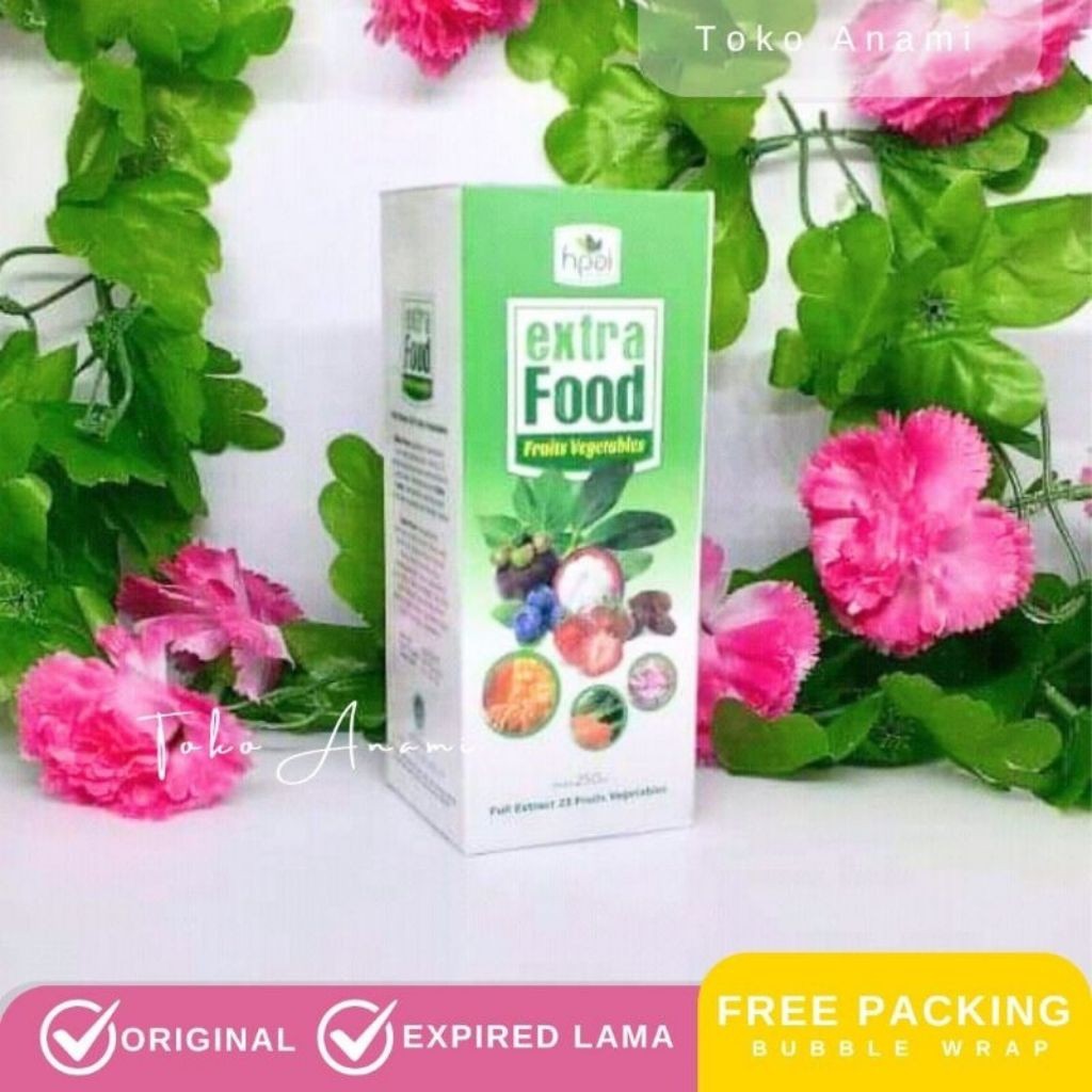 

Extra Food Hni Health Suplemen Kesehatan Mengandung Madu Sayur Buah