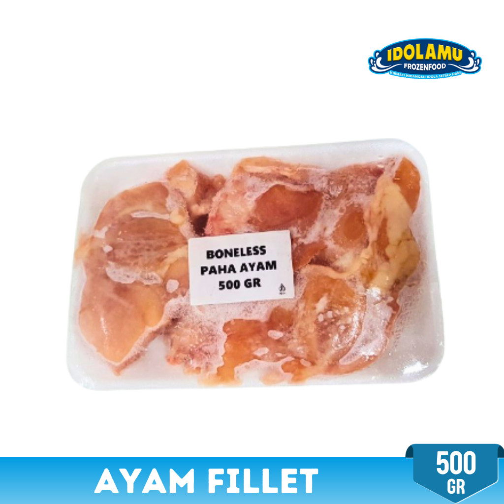 

Idolameat Boneles Paha Ayam Fillet Ayam Tanpa Tulang 500 Gr