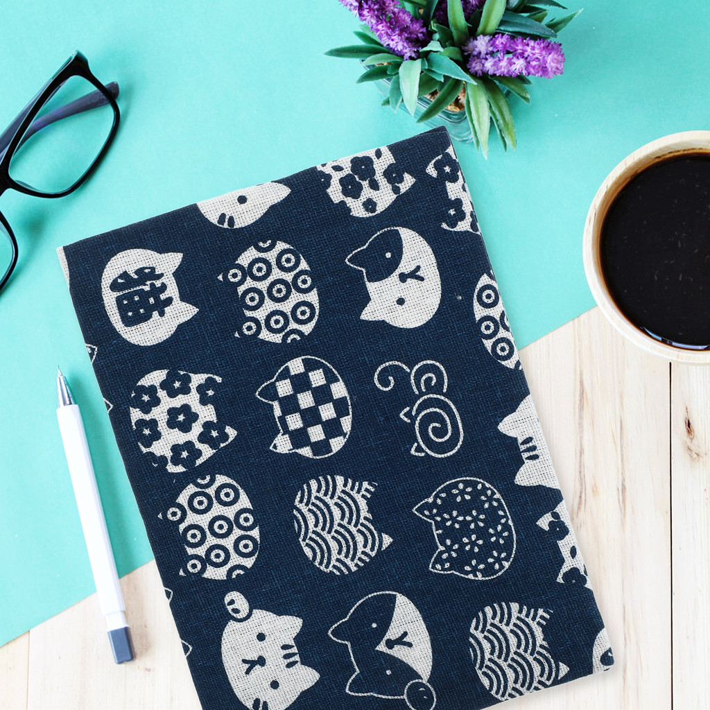 

Book Cover A5 Wear Resistant Cloth Practical Notebook Protector Decorative Textbooks Sleeve Diary Covers Book Lovers