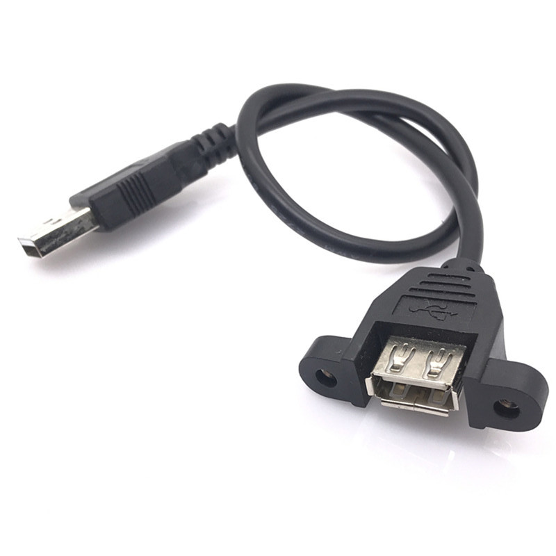 Mini Micro USB Male to USB B Jack Female Socket Printer Panel Mount Cable  USB2.0 3.0 Micro Mini usb