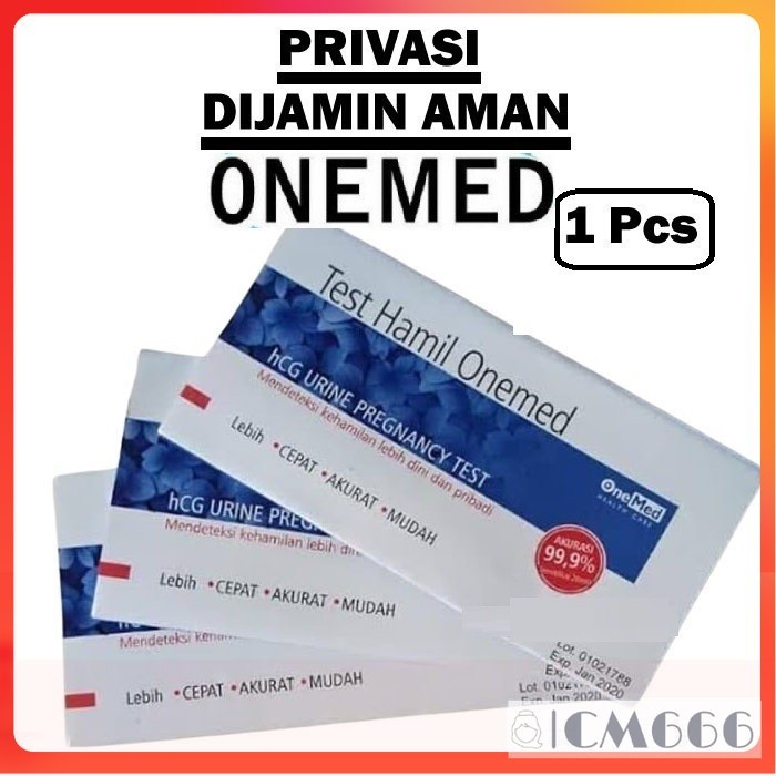 Tes Hamil Onemed Tes Kehamilan Test Kehamilan Test Pack Onemed