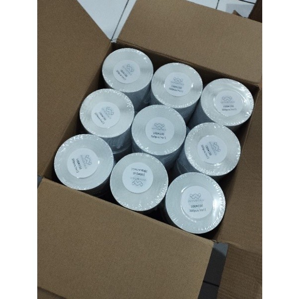 

KERTAS LABEL THERMAL 100x150 A6 sticker BARCODE GOJEK GRAB