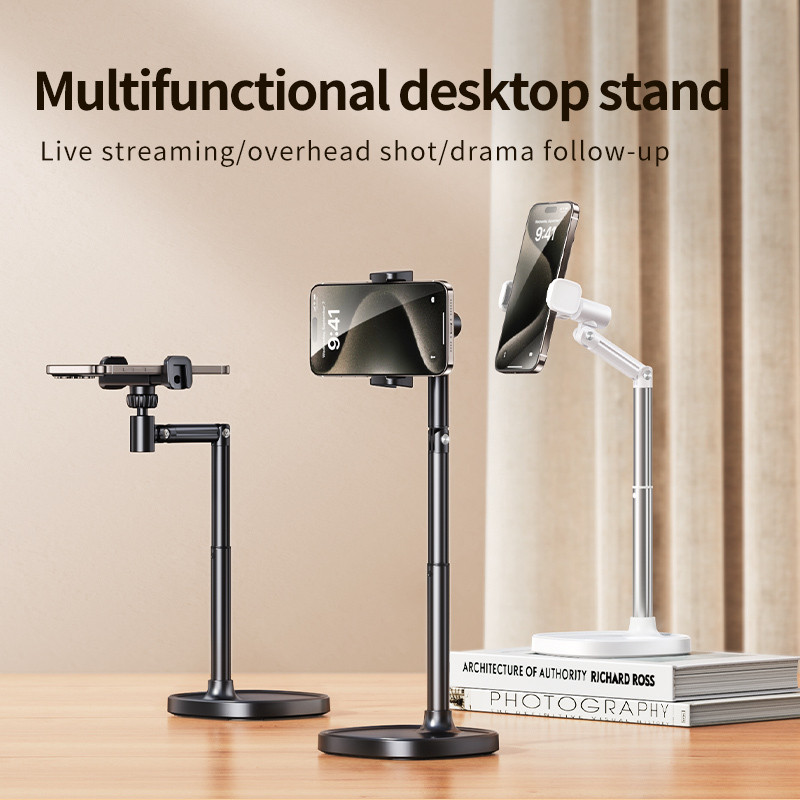 

JOPREE X66F Stand Holder Handphone Aluminium Flexible Rotate 360 High Angle Overhead Shoot Lazypod