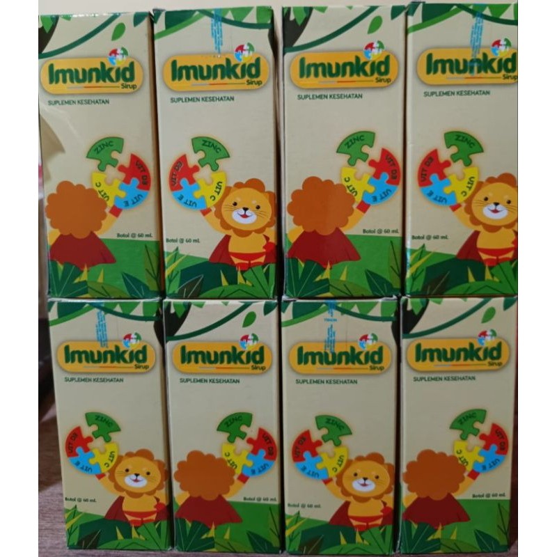 Imunkid Syrup Suplemen Vit C, Zinc, D3, E