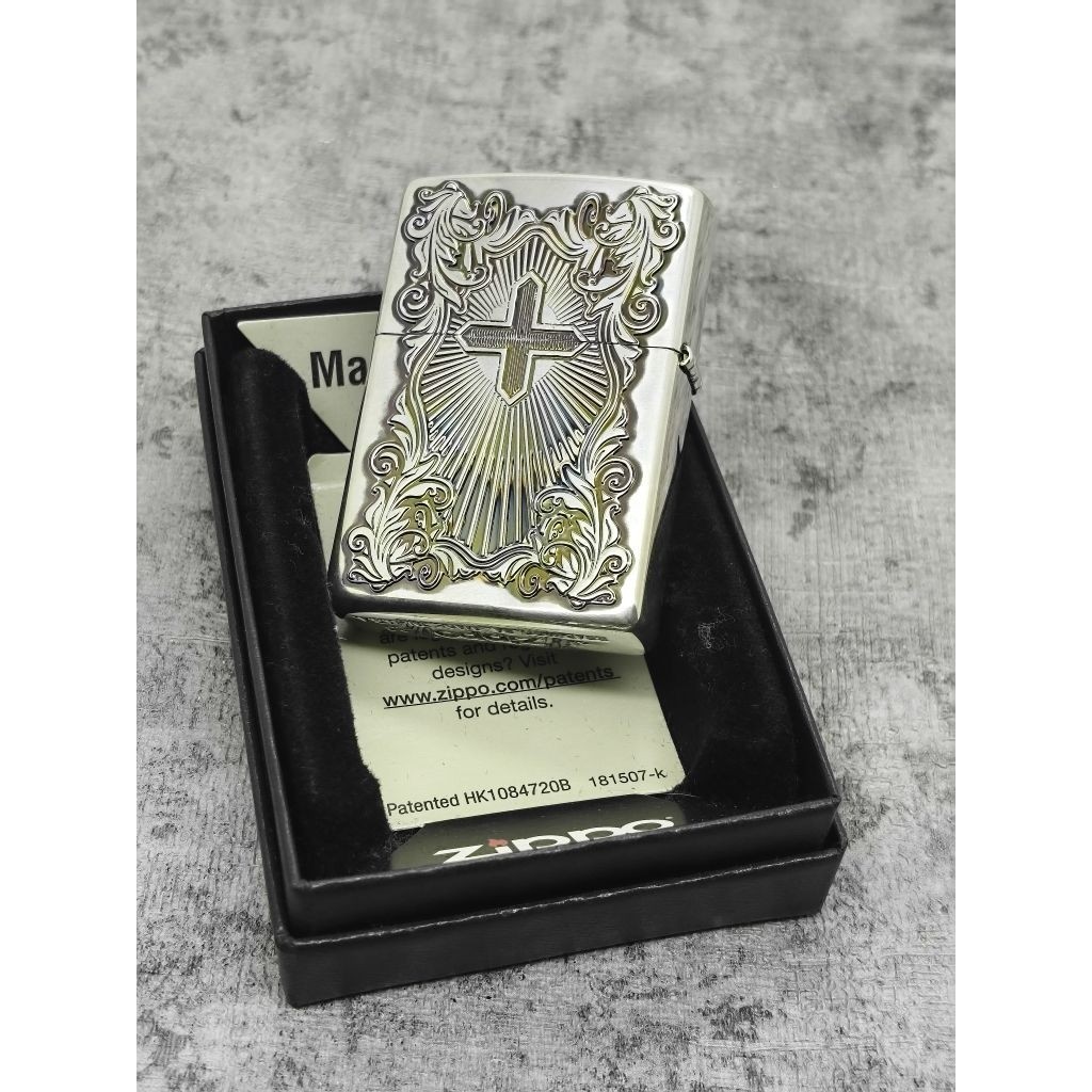ZIPPO JAPAN JESUS SILVER ORIGINAL
