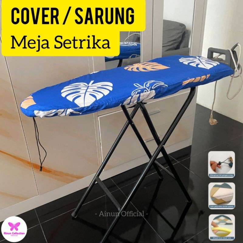 Sale Cover Papan Meja Setrika Tebal 1cm Sarung Setrika Meja Krisbow ACE Ikea informa Alas Gosok Setr