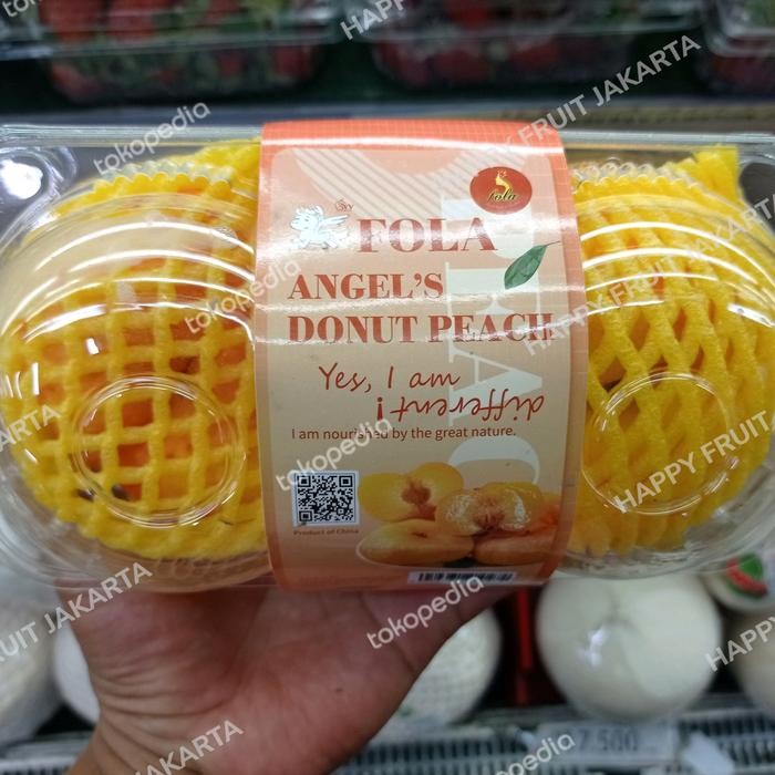 

Peach Donut yellow 2 pics / pack