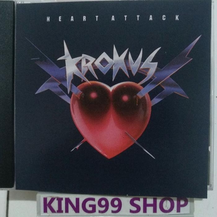 CD KROKUS - HEART ATTACK. trixter bon jovi white lion firehouse cinderella whitesnake blue murder ki