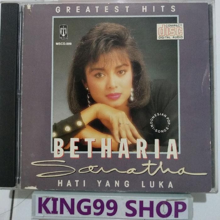 CD BETHARIA SONATHA - GREATEST HITS. hetty koes endang desy ratnasari yuni shara krisdayanti nunung 