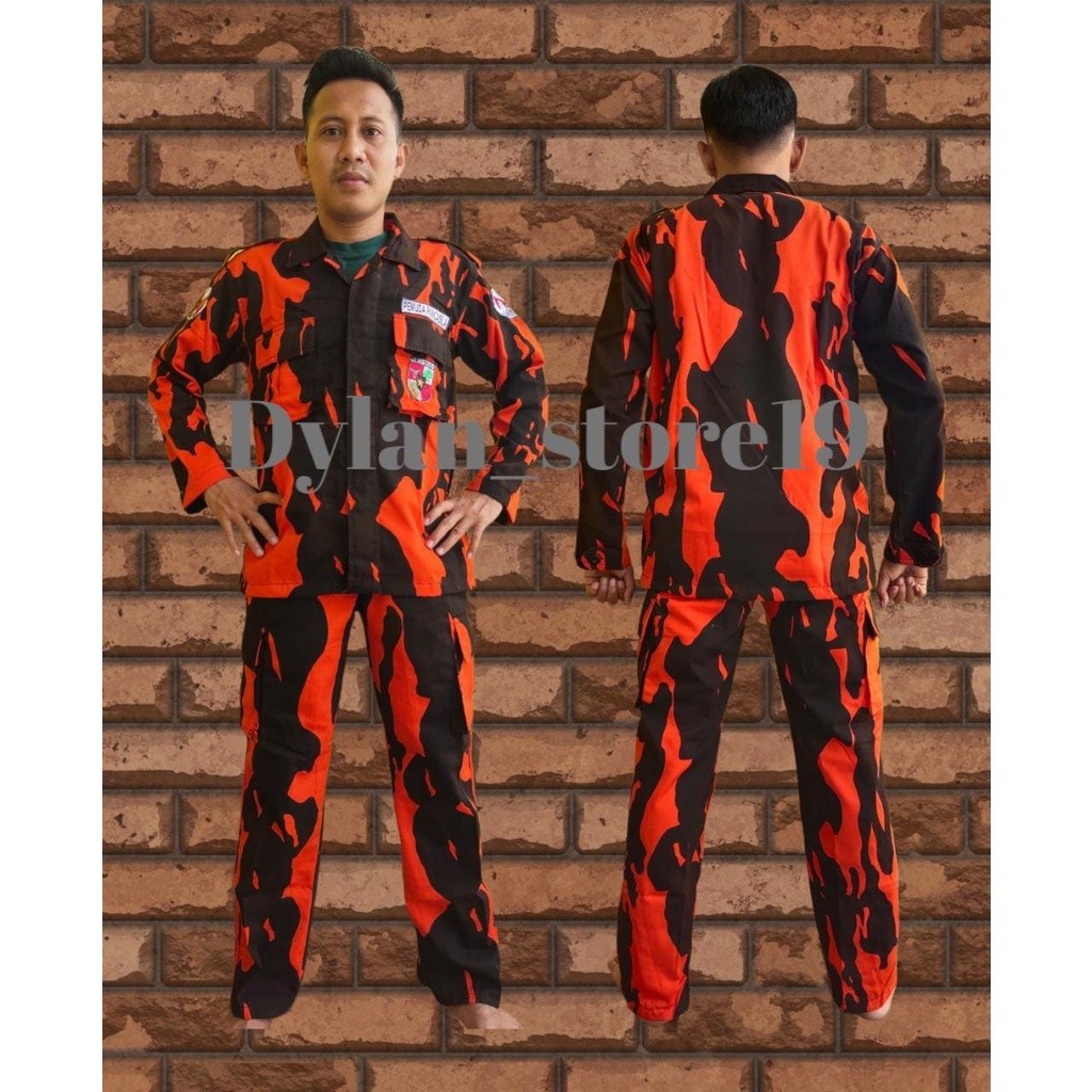 Setelan seragam baju pemuda pancasila/setelan pemuda pancasila/pp