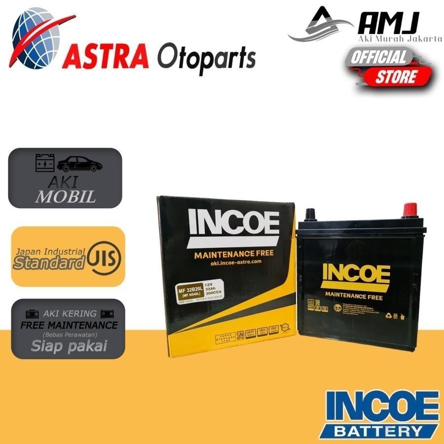 Incoe MF Astra Aki Mobil KIA Picanto NS40L - 32Ah Aki Kering