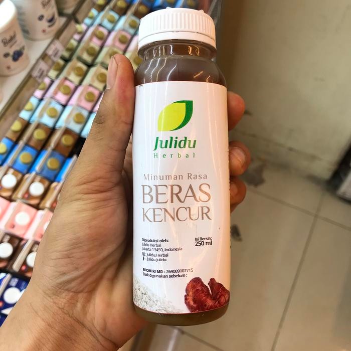 

Julidu herbal minuma rasa beras kencur 250 ml