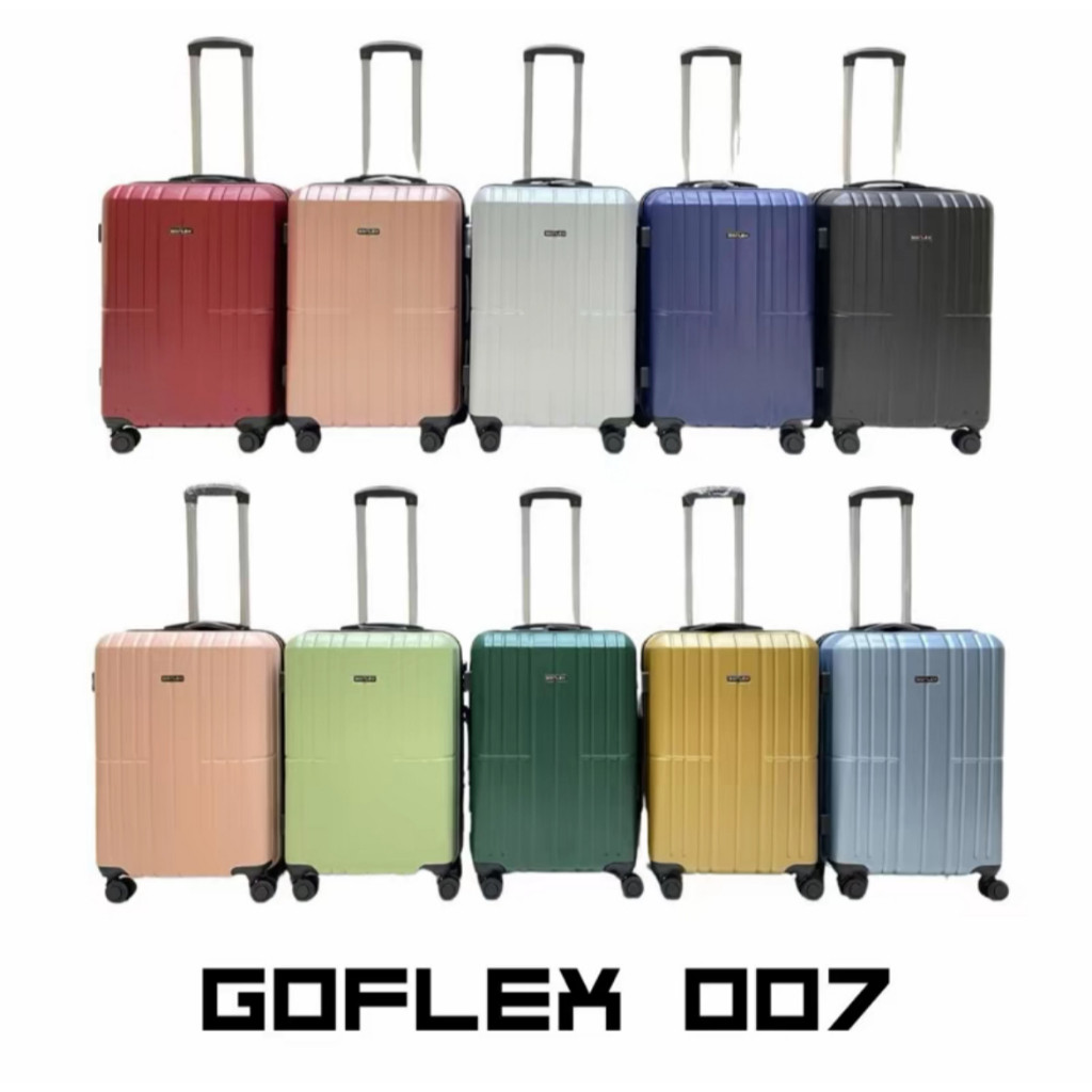 Original. Koper 20 Inch, 24 Inch Fiber ABS Ringan - Goflex 007