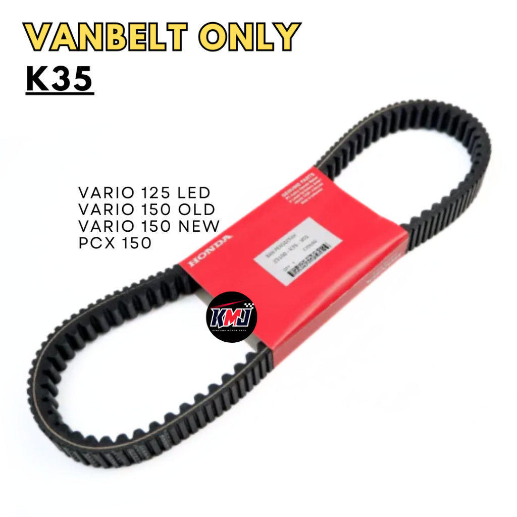 23100-K35-V01 Vanbelt Only V-Belt Vario 125 Led  Vario 150 Led Original Honda K35
