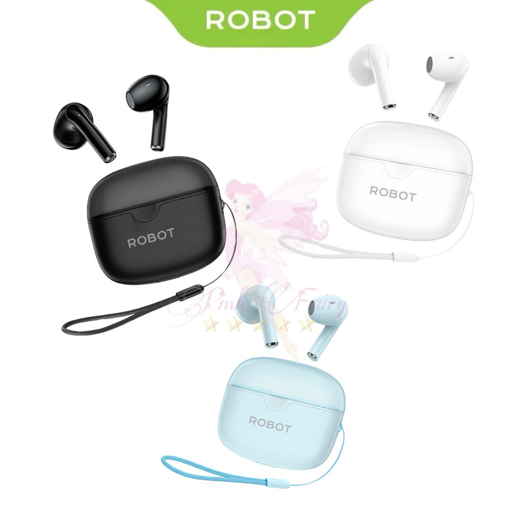 Robot Encobuds 3 TWS Earphones Bluetooth 6.0 Headset Wireless Original