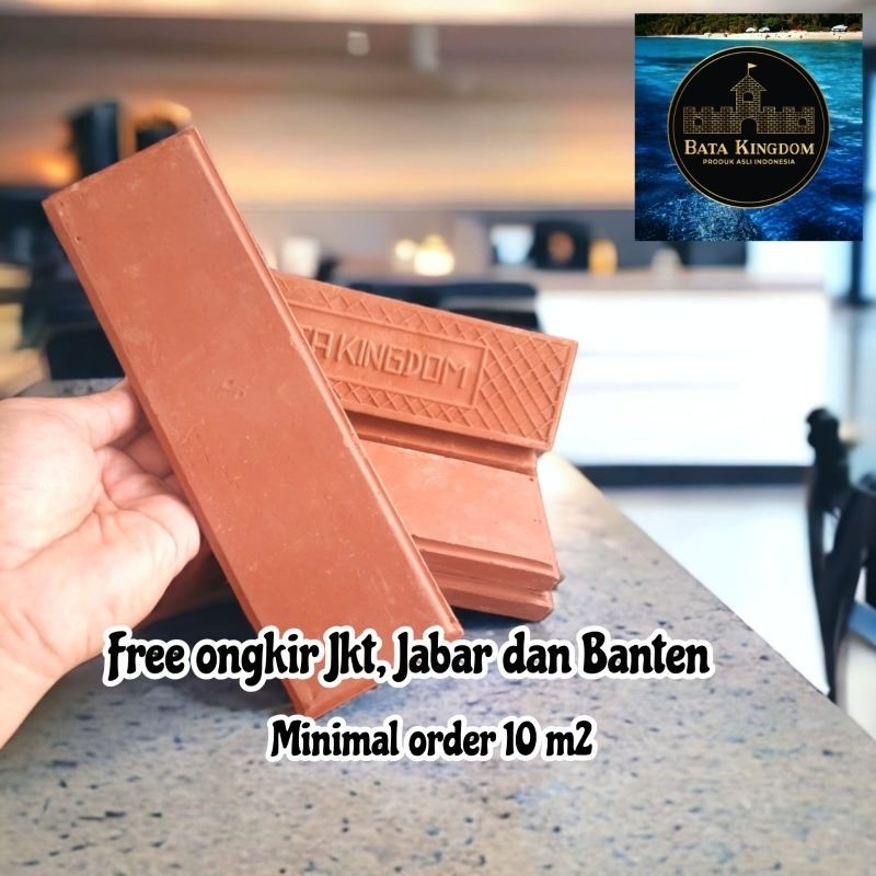 

bata tempel bevel natural halus For bata expose/ Free Ongkir area Jkt,JabardanBanten/bata tempel