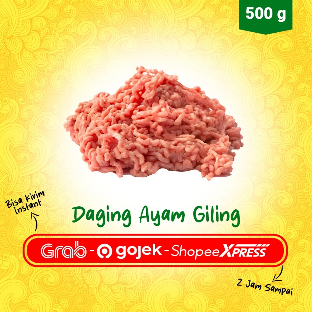 

Daging Ayam Giling – Segar Harian, Siap Olah
