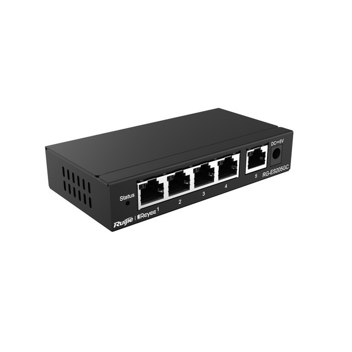 Ruijie Reyee 5 Ports Unmanaged Smart Cloud Switch RG-ES205GC
