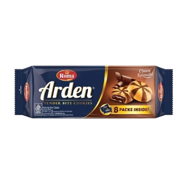 

ROMA ARDEN COOKIES CHOCO 72 GR