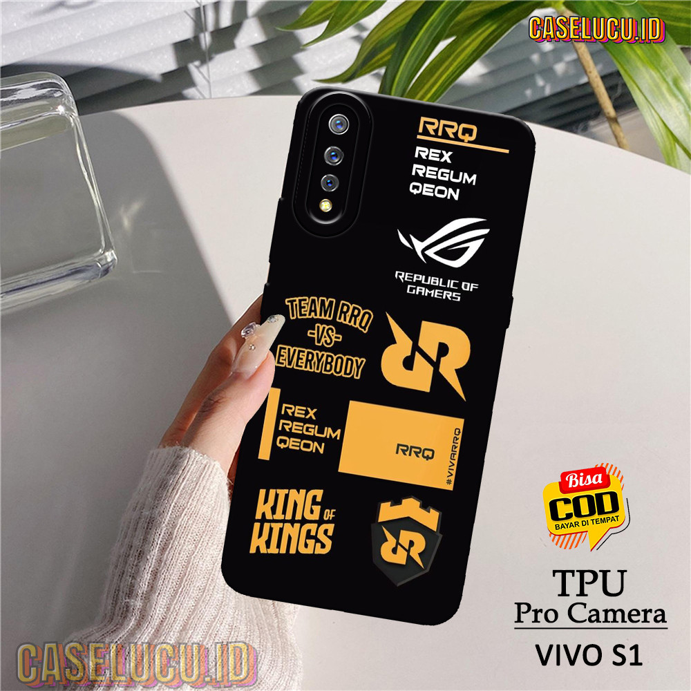 Casing Hp Vivo S1 Terbaru - Fashion Case Gaming - Case Vivo S1 - Soft Case Hp Vivo S1 - Kesing Hp - 