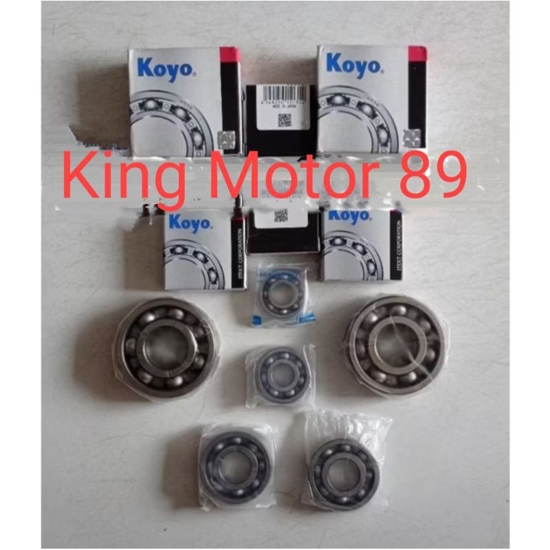 Bearing laher lahar rasio kruk as komplit supra x 125 blade 125 karisma kirana original koyo japan
