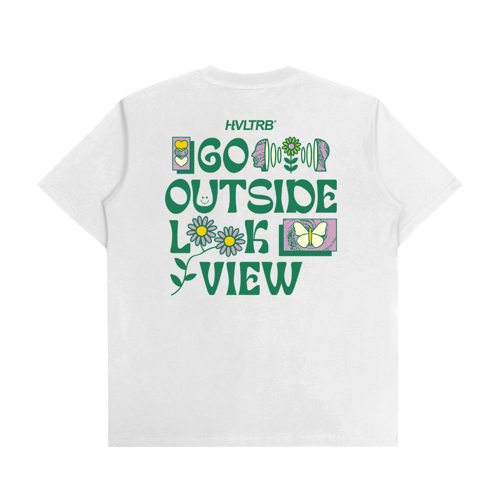 Kaos Heuvel Tribe Luar Putih Kaos Pria Kaos Distro Pria TSH 2112.1134 Ant