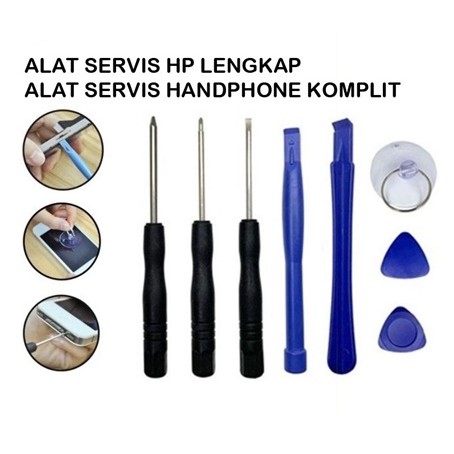 ALAT SERVIS HP LENGKAP / ALAT SERVIS HANDPHONE KOMPLIT / OBENG SERVIS HP / PEMBUKA CASING BELAKANG H